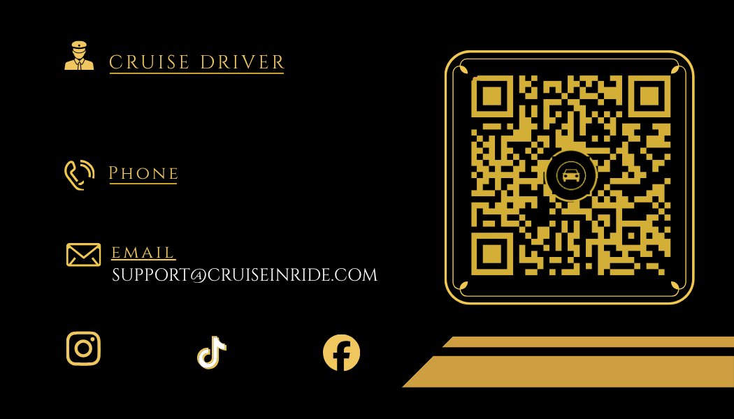 Tarjeta Cruise — dorso